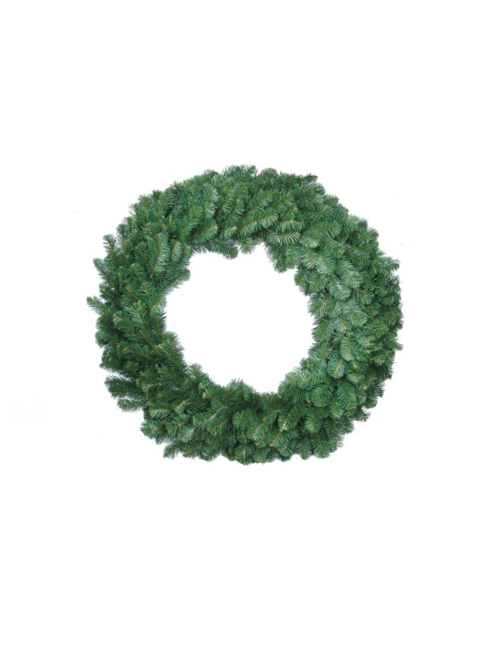 36" Northern Spruce Wreath with 360 Tips - Set of 6, Lush Holiday Decor, Ideal for Christmas Displays & Arrangements - Perfect for Home, Office - 2024 Christmas Collection, Floral Home by Artificial Flowers